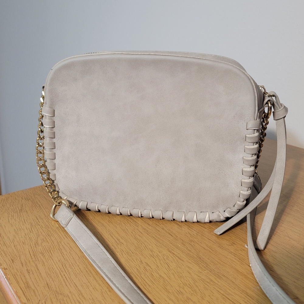 Gray Crossbody Purse